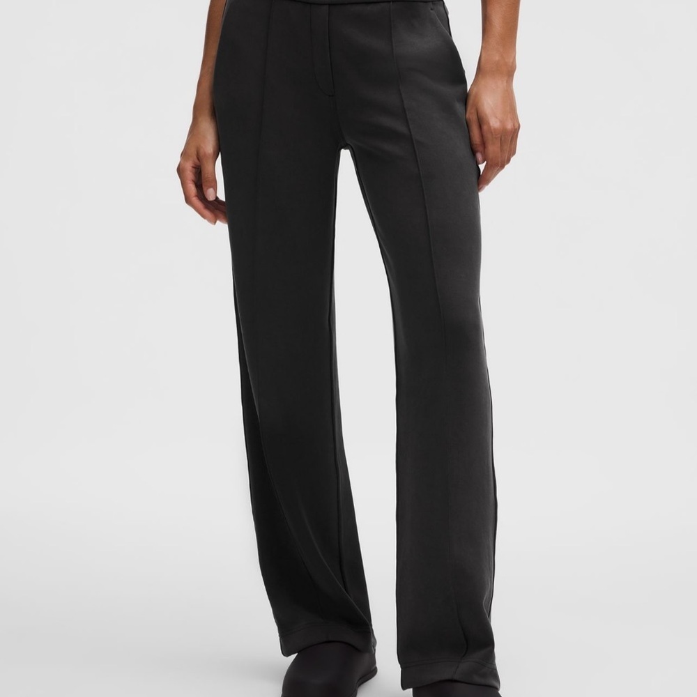 lululemon athletica Charcoal Wide Leg Pants